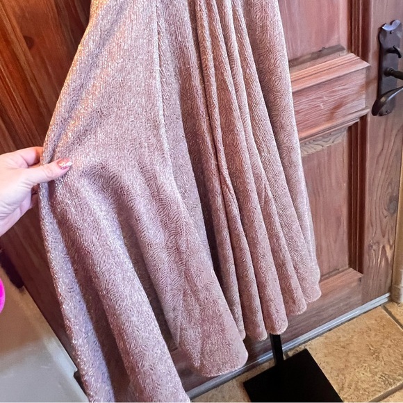 NWOT DRESS THE POPULATION Delilah Plunging A-Line Party Dress - Picture 7 of 10